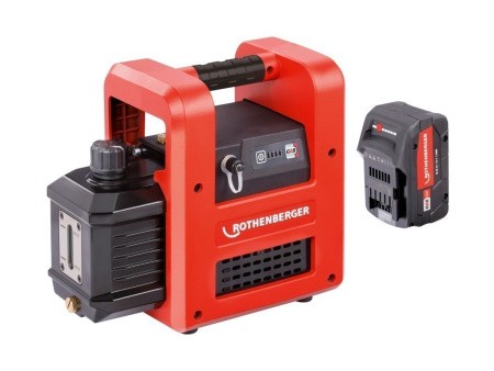 Аккумуляторный двухступенчатый вакуумный насос ROAIRVAC R32